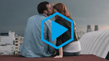 4K ultra hd stock footage royalty free couple in love London kissing loving union flag UK